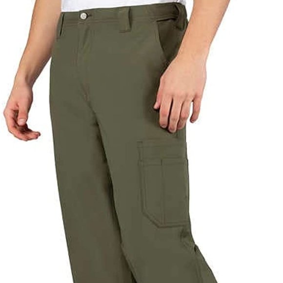 COPY - COPY - Perflex Men's Scrub Pants, Green, Small - Picture 6 of 6